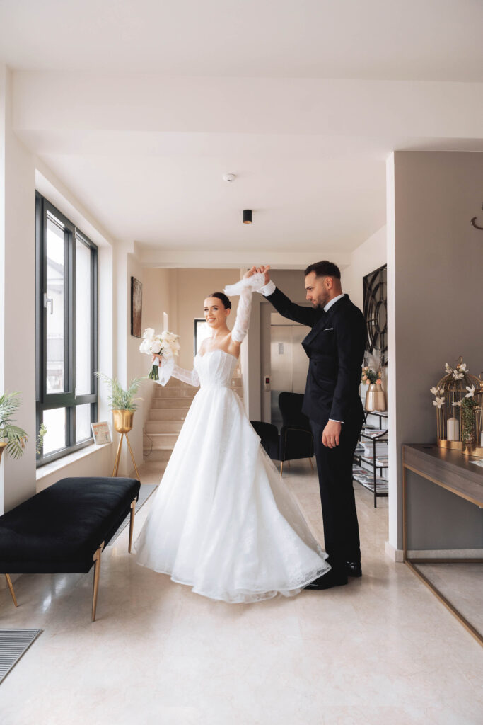 Nuntă București fotografiată de MK Wedding Studio